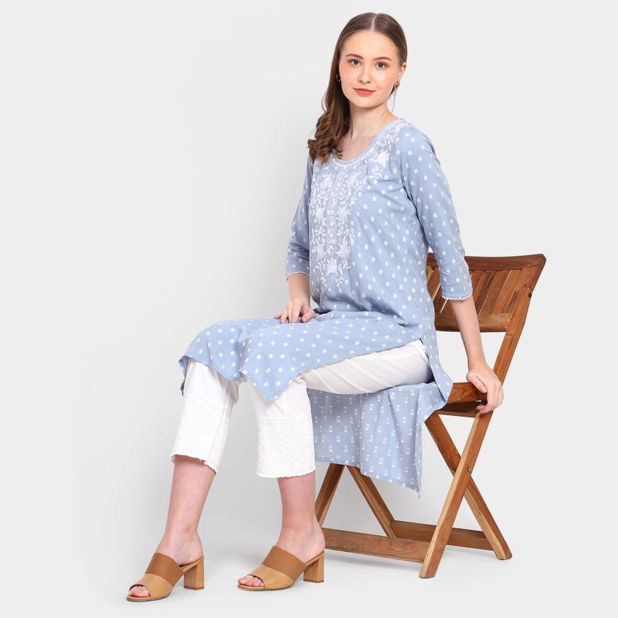 Ladies' Kurta, Light Blue, large image number null